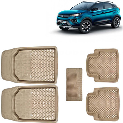 Kingsway PVC Tray Mat For  Tata Nexon EV(Beige)