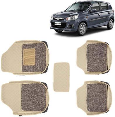 Kingsway Leatherite 7D Mat For  Maruti Suzuki Alto K10(Beige)