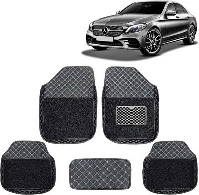 Kingsway Leatherite 7D Mat For  Mercedes Benz C-Class(Black)