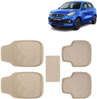 Kingsway PVC Tray Mat For  Maruti Suzuki Celerio(Beige)