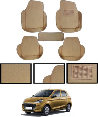MSNP Leatherite 7D Mat For  Maruti Alto K10(Beige)
