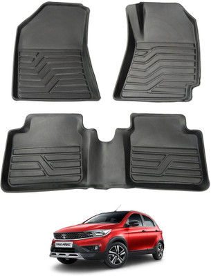 AYW PVC Tray Mat For  Tata Universal For Car(Black)