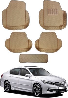 MATIES Leatherite 7D Mat For  Honda Accord(Beige)