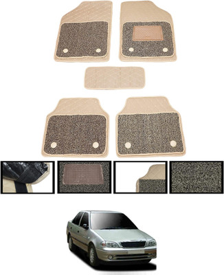 MATIES Leatherite 7D Mat For  Maruti Suzuki Esteem(Beige)