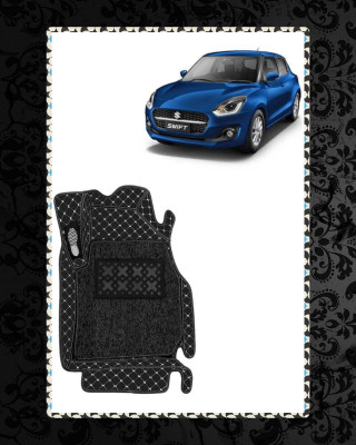 KUNTAIL A Leather 7D Mat For  Maruti Suzuki Swift(Black)