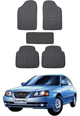 MATIES Leatherite Standard Mat For  Hyundai Elantra(Black)