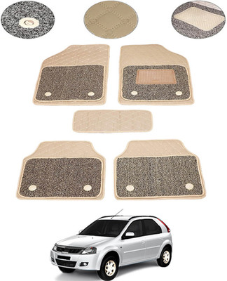 MSNP Leatherite 7D Mat For  Mahindra Verito Vibe(Beige)