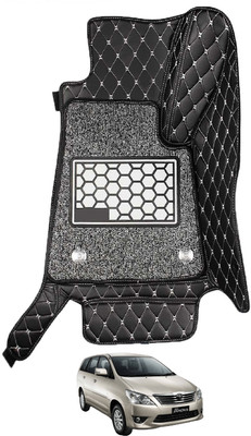 Euro Care Leatherite 7D Mat For  Toyota Innova(Black)