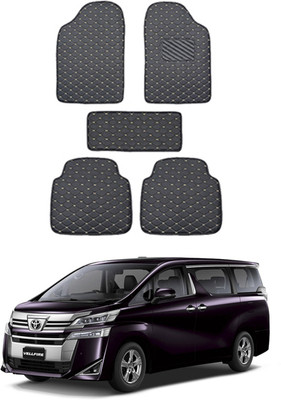MATIES Leatherite Standard Mat For  Toyota Vellfire(Black)