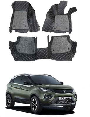 TOFIT ENTERPRISE Leatherite 7D Mat For  Tata Nexon(Black)