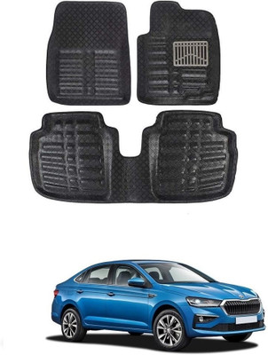ARNEJA Polyutherine 3D Mat For  Skoda Slavia(Black)