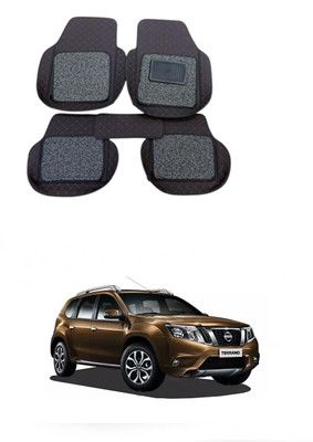 Autocom Leatherite 7D Mat For  Nissan Terrano(Black)