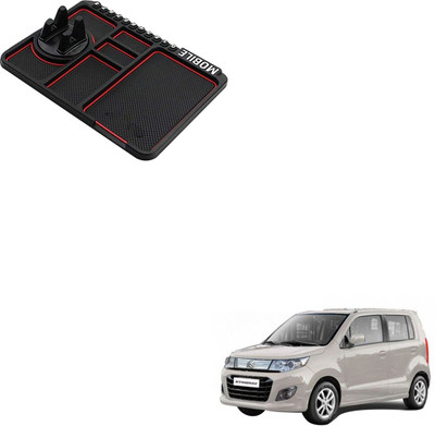 SEMAPHORE PVC, Silicone Standard Mat For  Maruti WagonR Stingray(Black, Red)