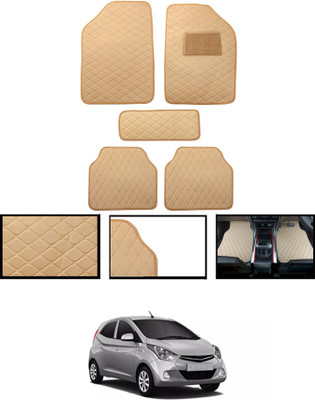 CCMM Leatherite Standard Mat For  Hyundai Eon(Beige)