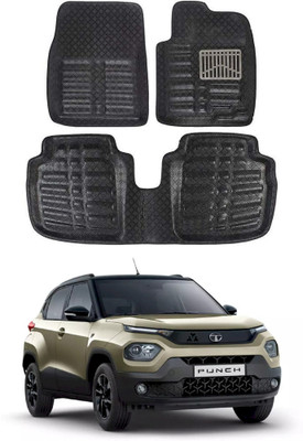 Arnejaa Polyutherine 3D Mat For  Tata Punch(Black)
