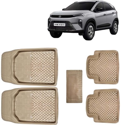 Kingsway PVC Tray Mat For  Tata Nexon(Beige)