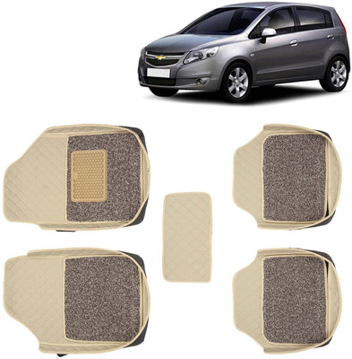 Kingsway Leatherite 7D Mat For  Chevrolet Sail UVA(Beige)