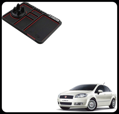 SEMAPHORE PVC, Silicone Standard Mat For  Fiat Linea Classic(Black, Red)