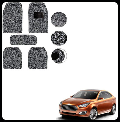 SEMAPHORE Rubber Standard Mat For  Ford Escort(Grey, Black)