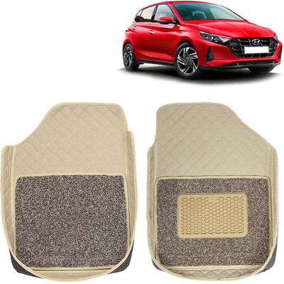 Kingsway Leatherite 7D Mat For  Hyundai i20(Beige)