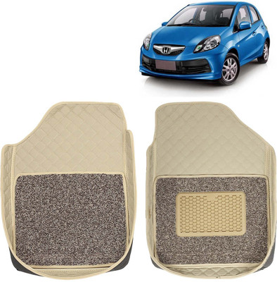 Kingsway Leatherite 7D Mat For  Honda Brio(Beige)