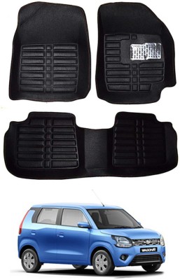 MATIES Plastic 5D Mat For  Maruti Suzuki WagonR(Black)