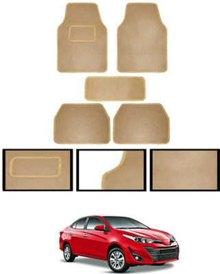 MATIES Fabric Standard Mat For  Toyota Yaris(Beige)