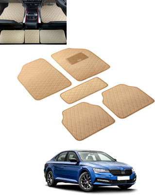 MSNP Leatherite Standard Mat For  Superb(Beige)
