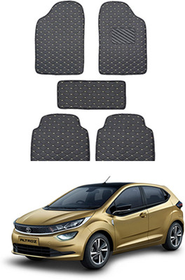 MATIES Leatherite Standard Mat For  Tata Altroz(Black)
