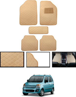 AYW Leatherite Standard Mat For  Maruti Suzuki WagonR(Beige)