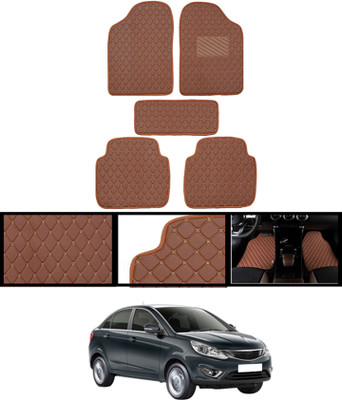 AYW Leatherite Standard Mat For  Maruti Suzuki Zest(Orange)