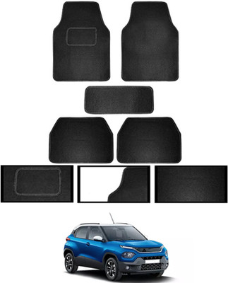 ABJD Fabric Standard Mat For  Tata Punch(Black)