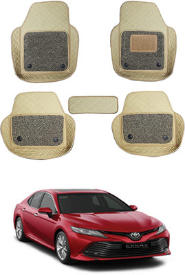 RKPSP Leatherite 7D Mat For  Toyota Camry(Beige)