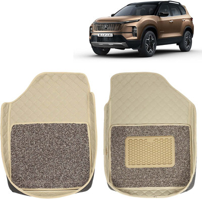 Kingsway Leatherite 7D Mat For  Tata Safari (6 Seater)(Beige)