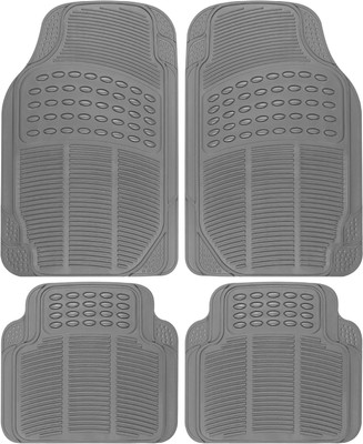 Edylinn Rubber Standard Mat For  Universal For Car(Grey)