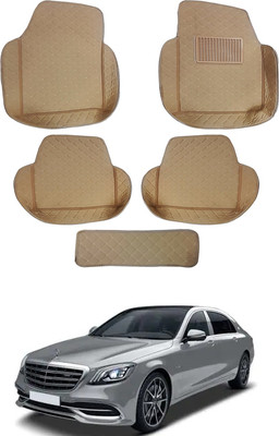 RKPSP Leatherite 7D Mat For  Mercedes Benz Universal For Car(Beige)