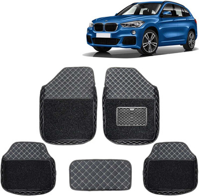 Kingsway Leatherite 7D Mat For  BMW X1(Black)