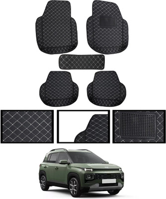 MSNP Leatherite 7D Mat For  Hyundai Exter(Black)