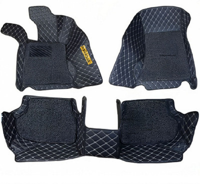 TOFIT ENTERPRISE Leather 7D Mat For  Hyundai Elite i20(Black)