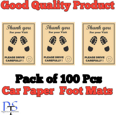 priortech solutions Paper 3D Mat For  HM 118(Brown)