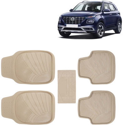 Kingsway PVC Tray Mat For  Hyundai Venue(Beige)