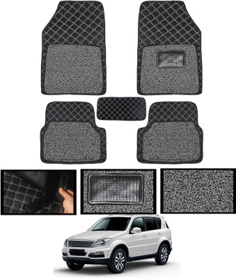 MATIES Leatherite 7D Mat For  SsangYong Rexton(Black)