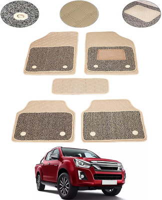 MSNP Leatherite 7D Mat For  Isuzu Universal For Car(Beige)