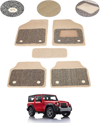 MSNP Leatherite 7D Mat For  Mahindra Thar(Beige)