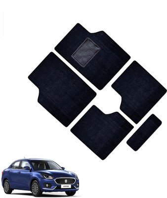 SHOOLIN Fabric Standard Mat For  Maruti Suzuki Swift Dzire(Black)
