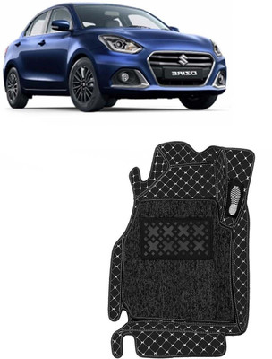 VIAZ VENTURES Leatherite 7D Mat For  Maruti Suzuki Swift Dzire(Black)