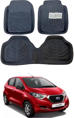 arneja trading company Polyutherine 3D Mat For  Hyundai Verna Fluidic(Black)