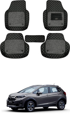 RKPSP Leatherite 7D Mat For  Honda WRV(Black)