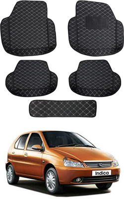 MATIES Leatherite 7D Mat For  Tata Indica(Black)