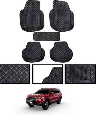 monolive Leatherite Tray Mat For  MG Gloster(Black)